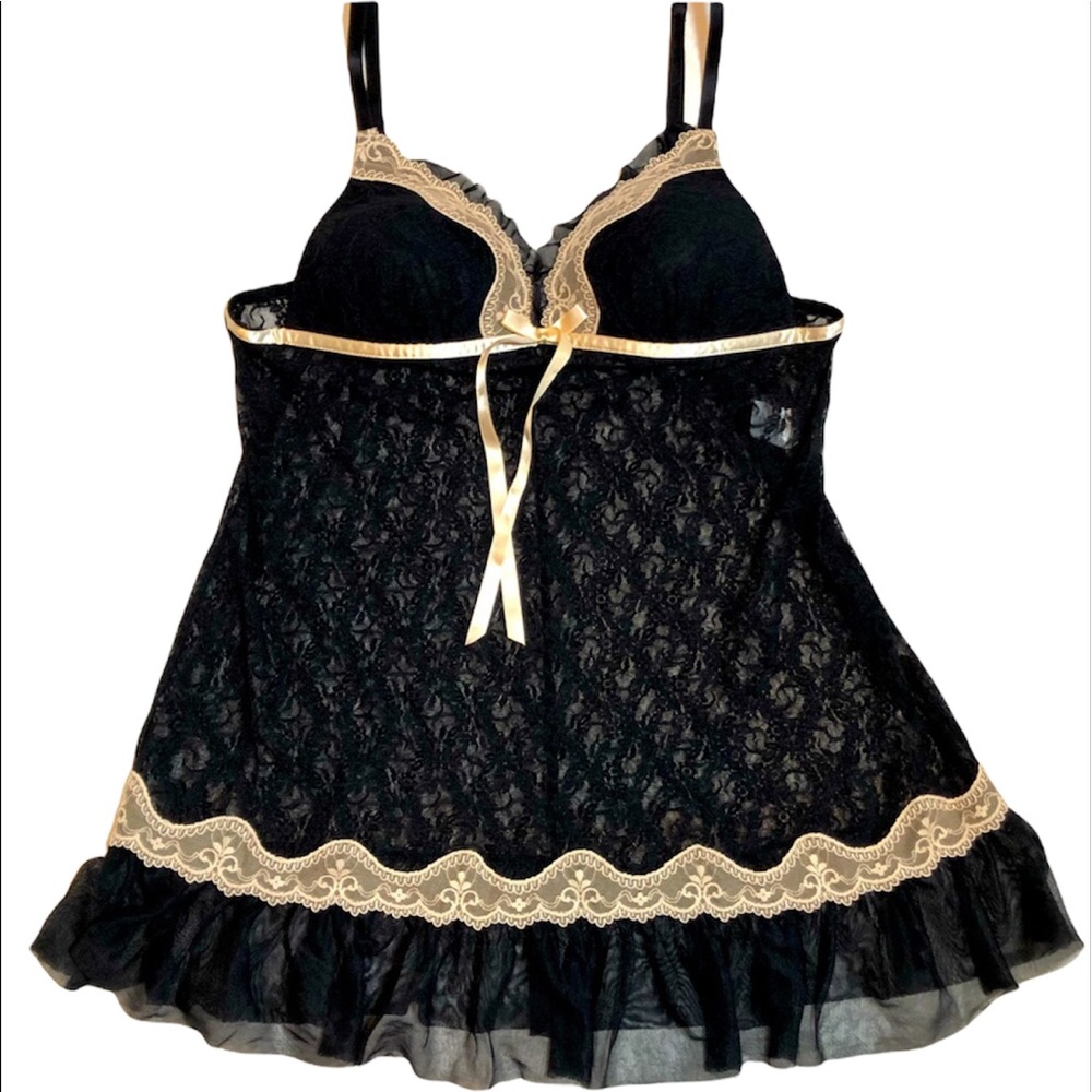 Lace Babydoll Chemise Lingerie Size M